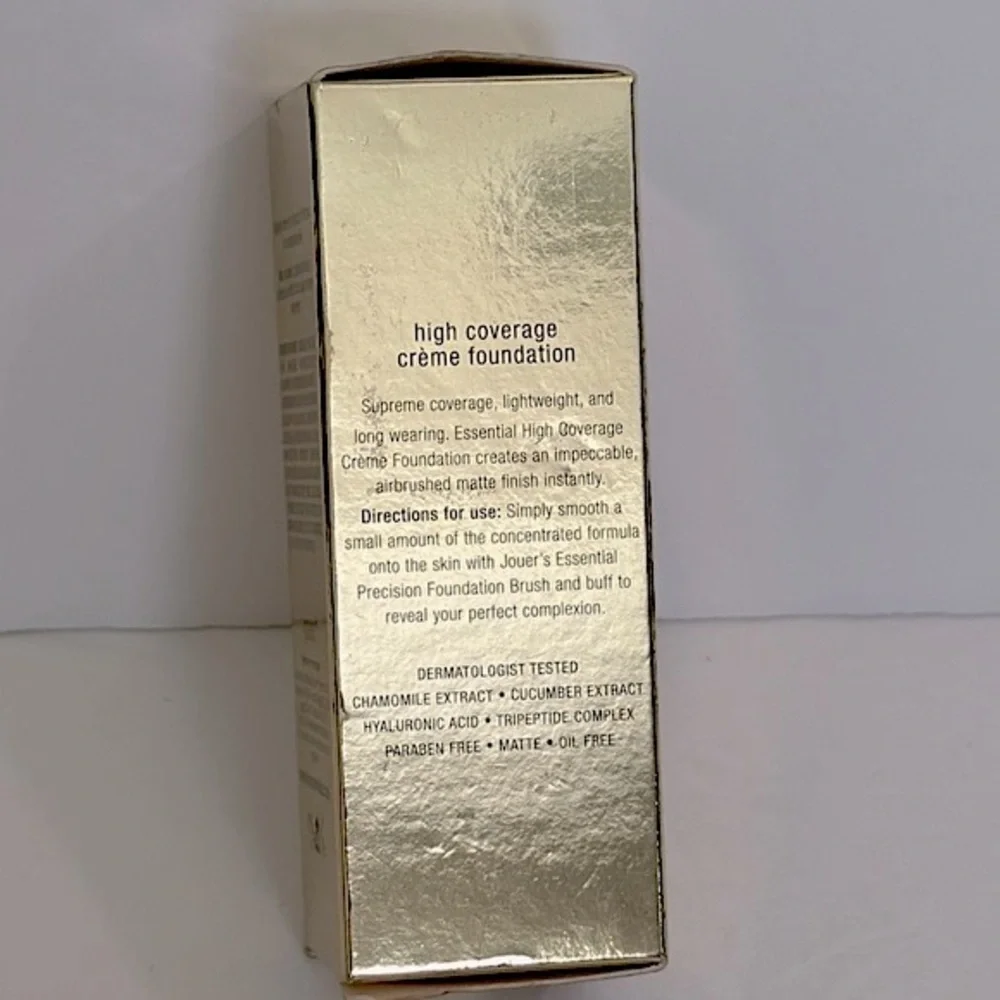 Jouer Essential High Coverage Crème Foundation in toffee